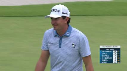 Nico Echavarria | Round 1 | 18th hole | Shot 3 | 2025 Baycurrent