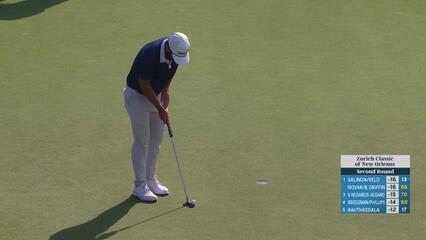 Kevin Chappell | Round 2 | 18th hole | Shot 4 | 2025 Zurich Classic