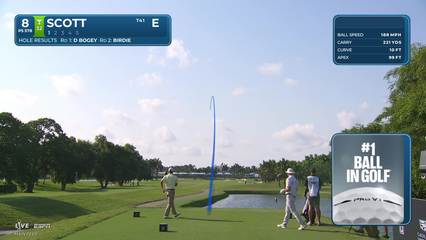 Adam Scott | Round 3 | 8th hole | Shot 1 | 2026 Cadillac