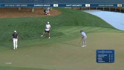 Adam Schenk | Round 1 | 4th hole | Shot 4 | 2026 THE PLAYERS