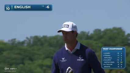 Harris English | Round 3 | 10th hole | Shot 3 | 2025 Truist Championship