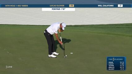 Lucas Glover | Round 3 | 14th hole | Shot 4 | 2025 THE PLAYERS