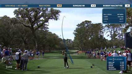 Max Homa | Round 2 | 15th hole | Shot 1 | 2025 THE PLAYERS