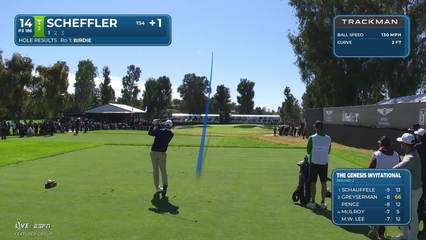 Scottie Scheffler | Round 2 | 14th hole | Shot 1 | 2026 The Genesis