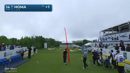 Max Homa | Round 1 | 14th hole | Shot 1 | 2025 RBC Canadian