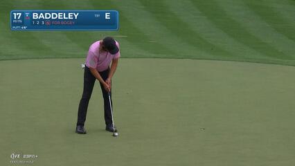 Aaron Baddeley | Round 1 | 17th hole | Shot 4 | 2025 Valspar