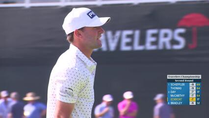 Austin Eckroat | Round 2 | 17th hole | Shot 4 | 2025 Travelers