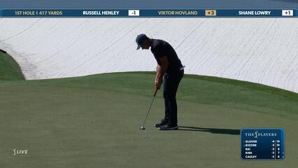 Viktor Hovland | Round 1 | 1st hole | Shot 4 | 2025 THE PLAYERS