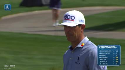 Billy Horschel | Round 2 | 5th hole | Shot 3 | 2026 Cognizant Classic