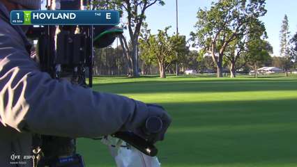 Viktor Hovland | Round 3 | 1st hole | Shot 1 | 2026 The Genesis