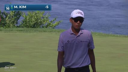 Michael Kim | Round 2 | 16th hole | Shot 3 | 2025 John Deere