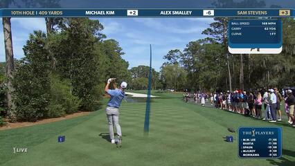 Sam Stevens | Round 2 | 10th hole | Shot 1 | 2025 THE PLAYERS