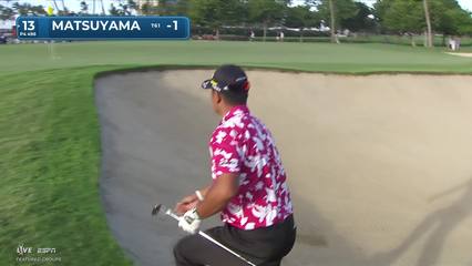 Hideki Matsuyama | Round 2 | 13th hole | Shot 3 | 2026 Sony Open