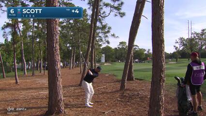 Adam Scott | Round 4 | 6th hole | Shot 2 | 2025 Valspar