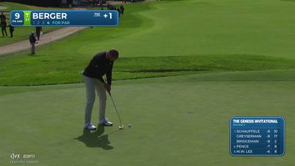 Daniel Berger | Round 2 | 9th hole | Shot 4 | 2026 The Genesis