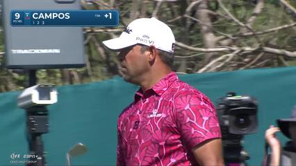Rafael Campos | Round 1 | 9th hole | Shot 1 | 2025 Mexico Open