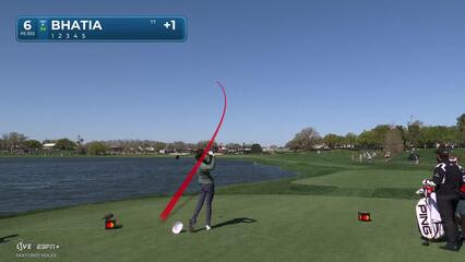 Akshay Bhatia | Round 1 | 6th hole | Shot 1 | 2025 Arnold Palmer