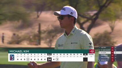 Michael Kim | Round 3 | 11th hole | Shot 3 | 2025 WM Phoenix Open