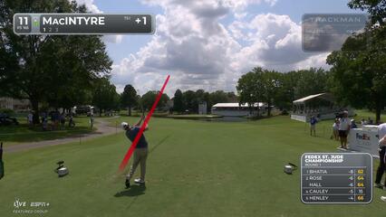Robert MacIntyre | Round 1 | 11th hole | Shot 1 | 2025 FedEx St. Jude