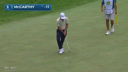 Denny McCarthy | Round 4 | 3rd hole | Shot 3 | 2025 John Deere