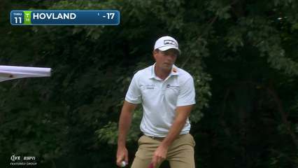 Viktor Hovland | Round 3 | 11th hole | Shot 2 | 2026 Travelers