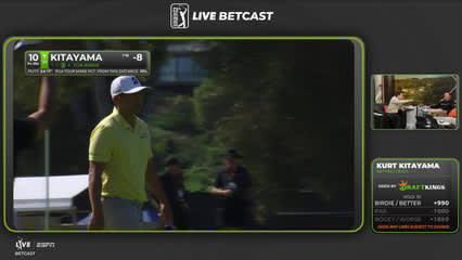 Kurt Kitayama | Round 3 | 10th hole | Shot 3 | 2026 The Genesis