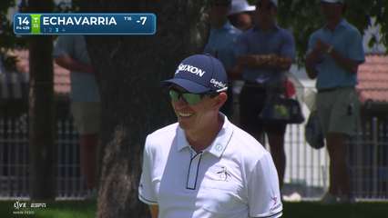 Nico Echavarria | Round 3 | 14th hole | Shot 3 | 2026 Charles Schwab