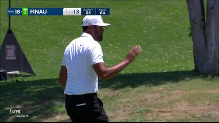 Tony Finau | 2023 Mexico Open | Round 2 | 9th hole | Shot 3