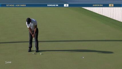 Aaron Rai | Round 3 | 1st hole | Shot 4 | 2025 THE PLAYERS