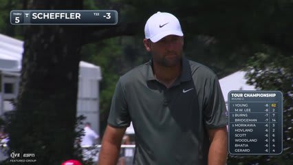 Scottie Scheffler | Round 2 | 5th hole | Shot 4 | 2026 TOUR Championship