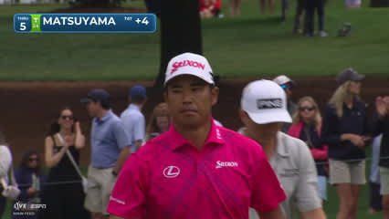 Hideki Matsuyama | Round 3 | 5th hole | Shot 3 | 2026 Truist Championship