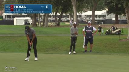 Max Homa | Round 1 | 16th hole | Shot 3 | 2025 Procore