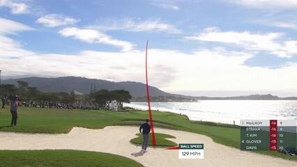 Rory McIlroy | Round 4 | 10th hole | Shot 2 | 2025 AT&T Pebble Beach