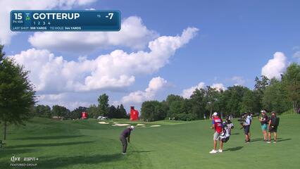 Chris Gotterup | Round 1 | 15th hole | Shot 2 | 2025 3M Open