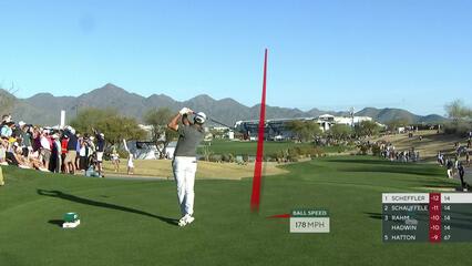 Scottie Scheffler | 2023 WM Phoenix Open | Round 3 | 15th hole | Shot 1