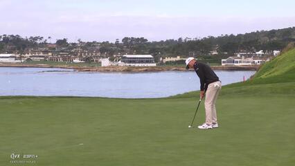 Eric Cole | Round 1 | 7th hole | Shot 3 | 2025 AT&T Pebble Beach