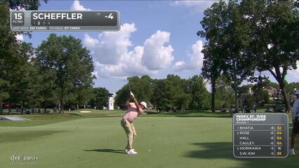 Scottie Scheffler | Round 1 | 15th hole | Shot 2 | 2025 FedEx St. Jude