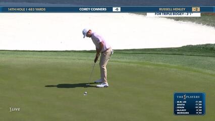 Russell Henley | Round 3 | 14th hole | Shot 7 | 2025 THE PLAYERS