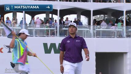 Hideki Matsuyama | Round 2 | 16th hole | Shot 3 | 2025 WM Phoenix Open