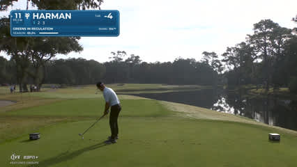 Brian Harman | Round 2 | 11th hole | Shot 1 | 2025 The RSM Classic
