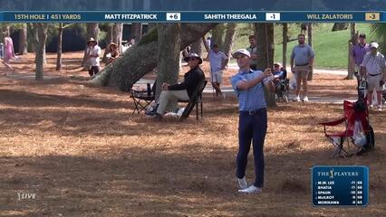 Will Zalatoris | Round 2 | 15th hole | Shot 2 | 2025 THE PLAYERS