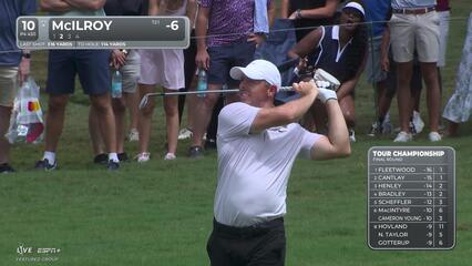 Rory McIlroy | Round 4 | 10th hole | Shot 2 | 2025 TOUR Championship