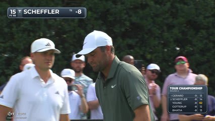 Scottie Scheffler | Round 2 | 15th hole | Shot 1 | 2026 TOUR Championship