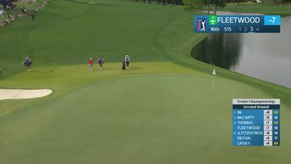 Tommy Fleetwood | Round 2 | 16th hole | Shot 3 | 2026 Truist Championship