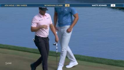 Wyndham Clark | Round 4 | 4th hole | Shot 3 | 2026 THE PLAYERS