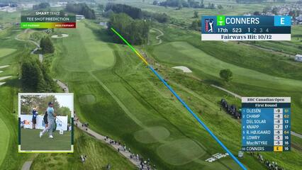 Corey Conners | Round 1 | 17th hole | Shot 1 | 2025 RBC Canadian