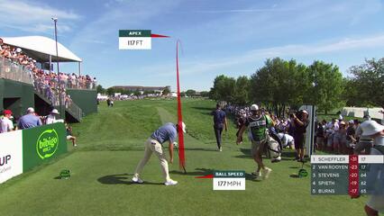 Scottie Scheffler | Round 4 | 18th hole | Shot 1 | 2025 THE CJ CUP