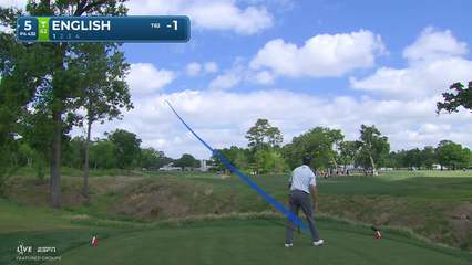 Harris English | Round 2 | 5th hole | Shot 1 | 2026 Texas Children's