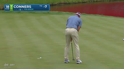 Corey Conners | Round 3 | 18th hole | Shot 4 | 2026 3M Open