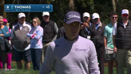 Justin Thomas | Round 2 | 8th hole | Shot 3 | 2025 Valspar
